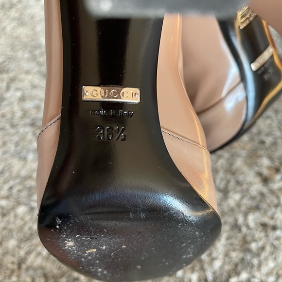 Authentic GUCCI Leather Lilian Regent Horsebit Bootie - Picture 4 of 10